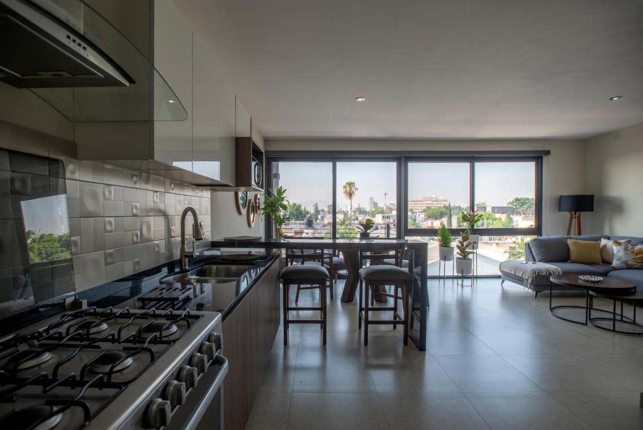 Departamento Privado En La Colonia Americana Lejlighed Guadalajara Eksteriør billede